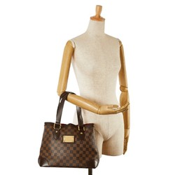 Louis Vuitton Damier Hampstead PM Tote Bag N51205 Ebene Brown PVC Leather Women's LOUIS VUITTON