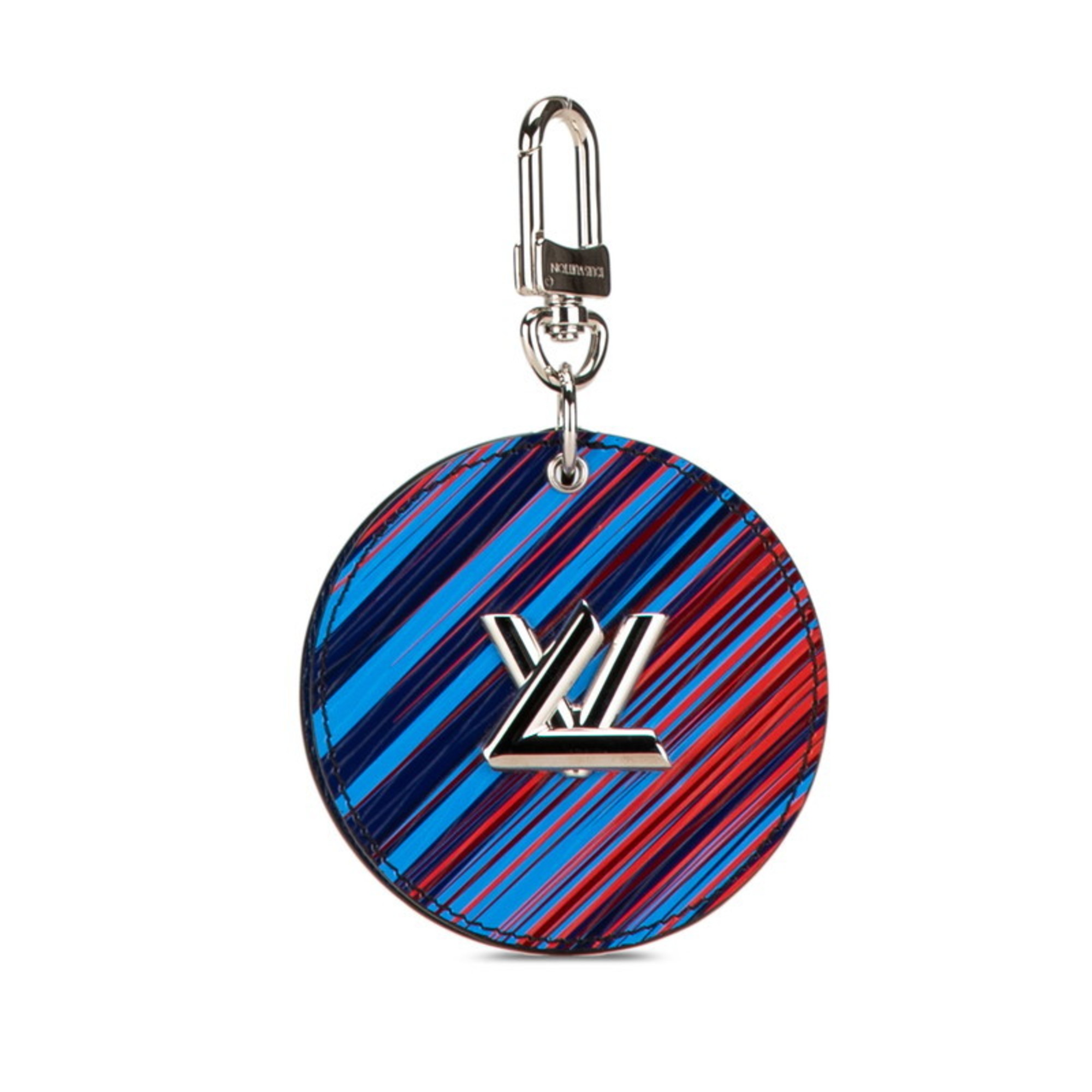 Louis Vuitton Epi Twist Mirror Bag Charm Keychain MP2024 Multicolor Navy Leather Women's LOUIS VUITTON