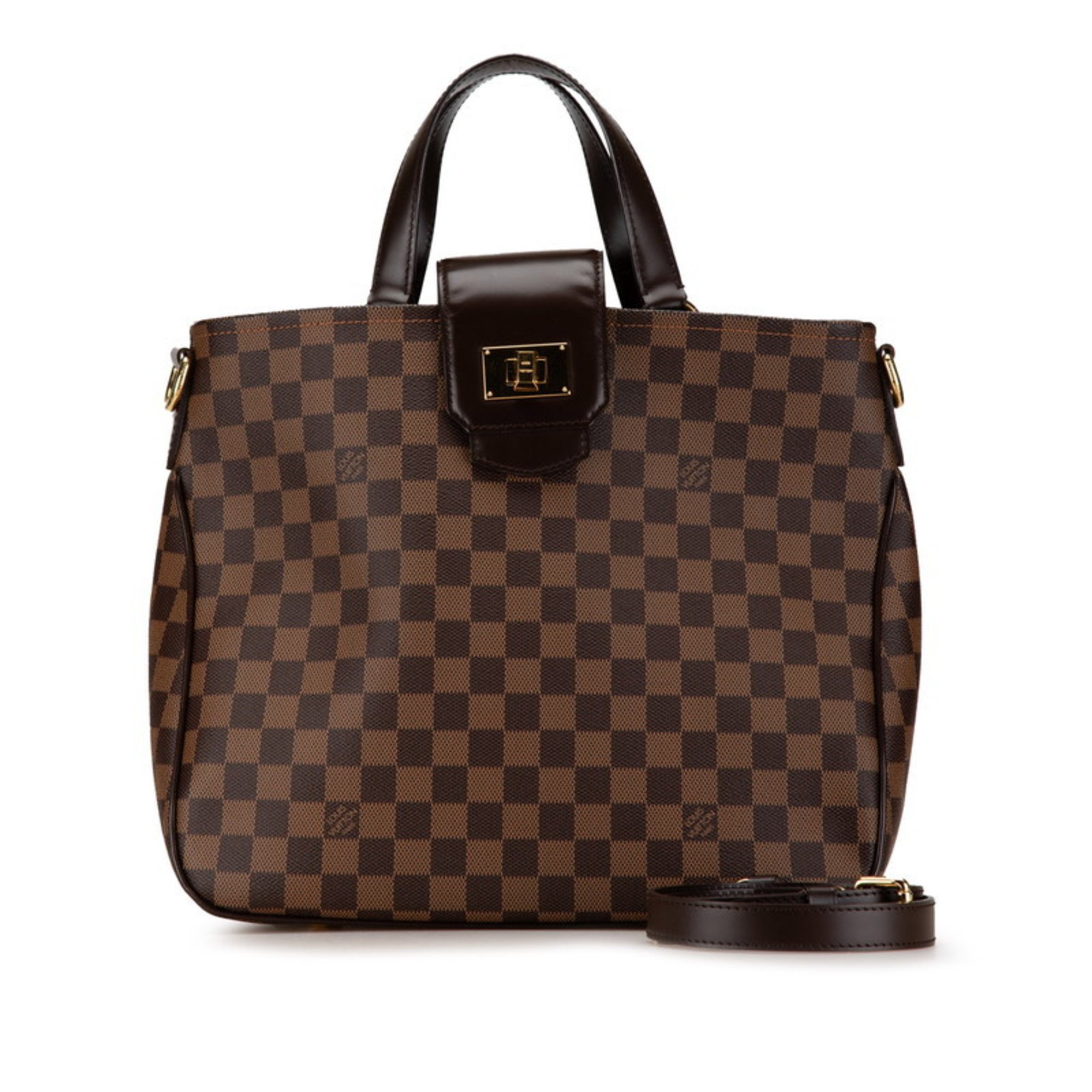 Louis Vuitton Damier Cabas Roseberry Handbag Shoulder Bag N41177 Brown PVC Leather Women's LOUIS VUITTON