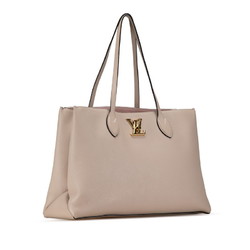 Louis Vuitton Rock Me Tote Bag Shoulder M57346 Greige Leather Women's LOUIS VUITTON