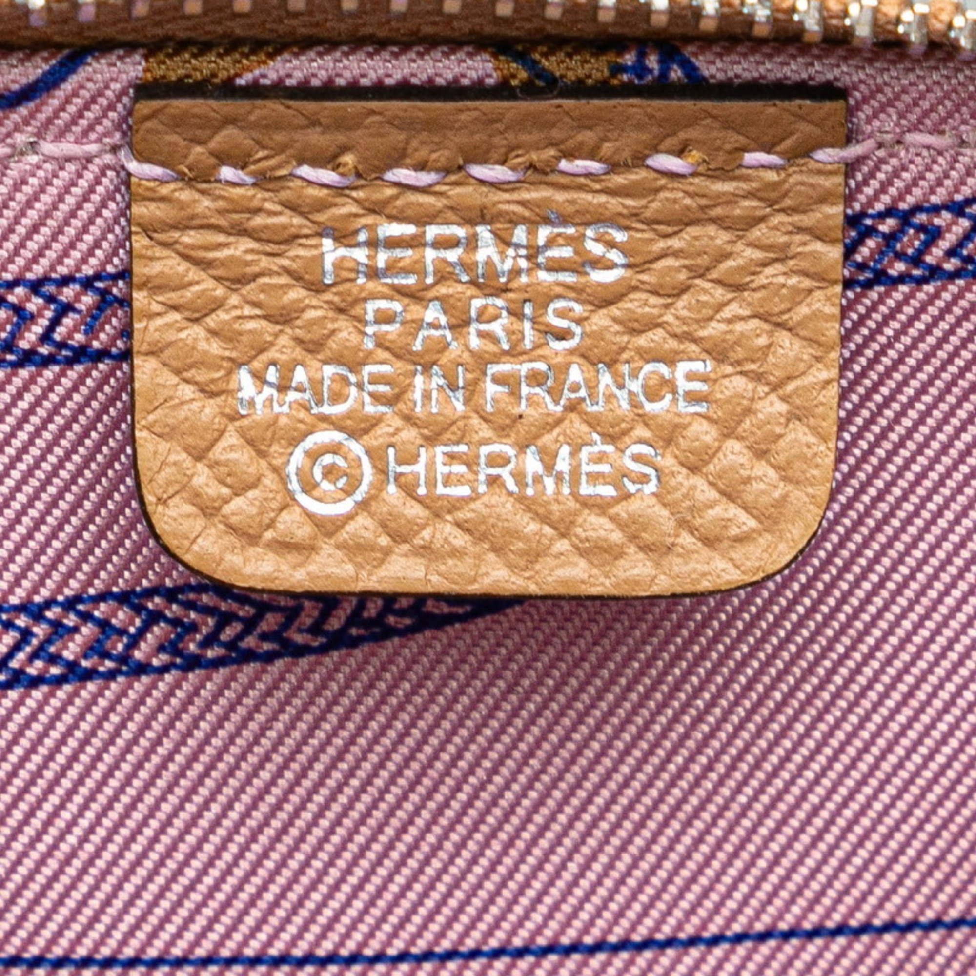 Hermes Azap Compact Silk In Coin Case, Purse, Etoupe, Greige, Epsom Leather, Women's, HERMES