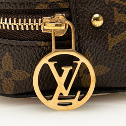 Louis Vuitton Monogram Porto Monnaie Cube Pouch M80231 Brown Multicolor PVC Leather Women's LOUIS VUITTON