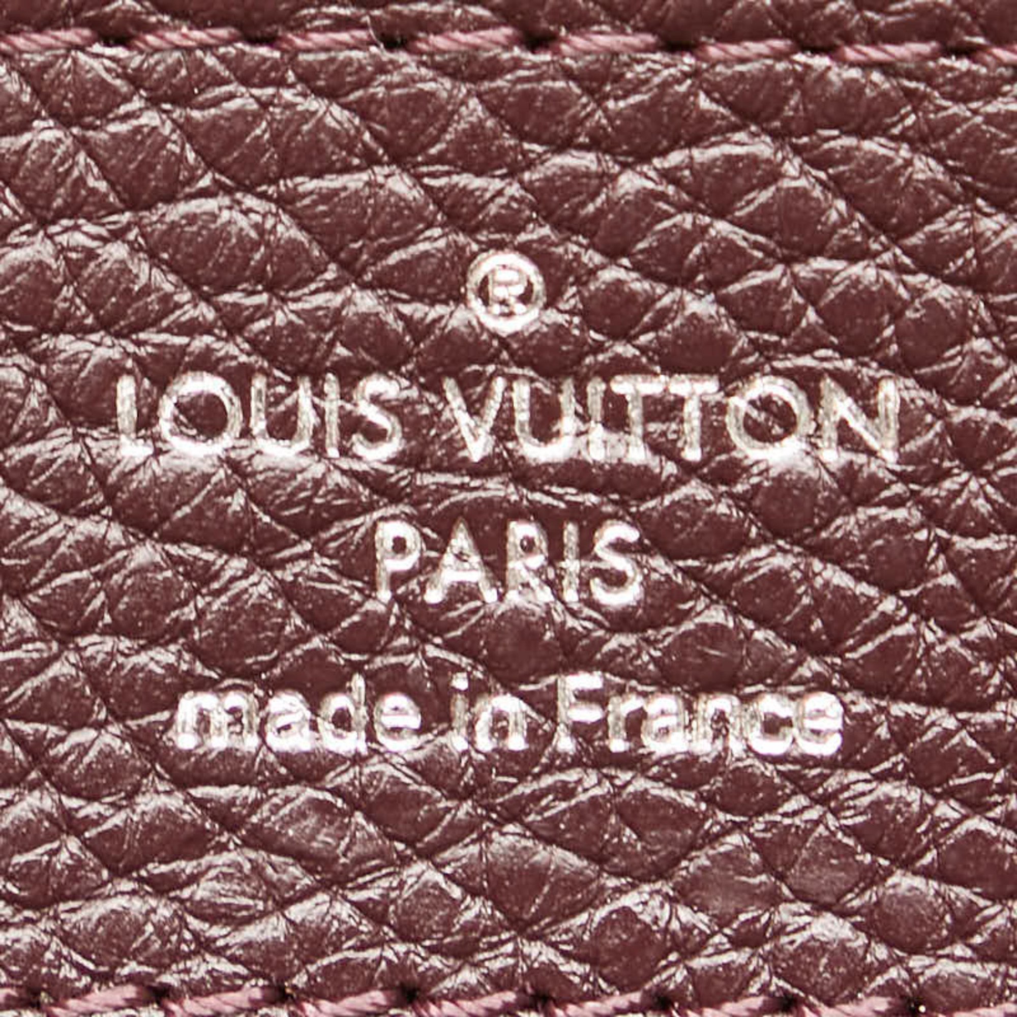 Louis Vuitton Capucines MM Handbag M48869 Ketch Purple Leather Women's LOUIS VUITTON