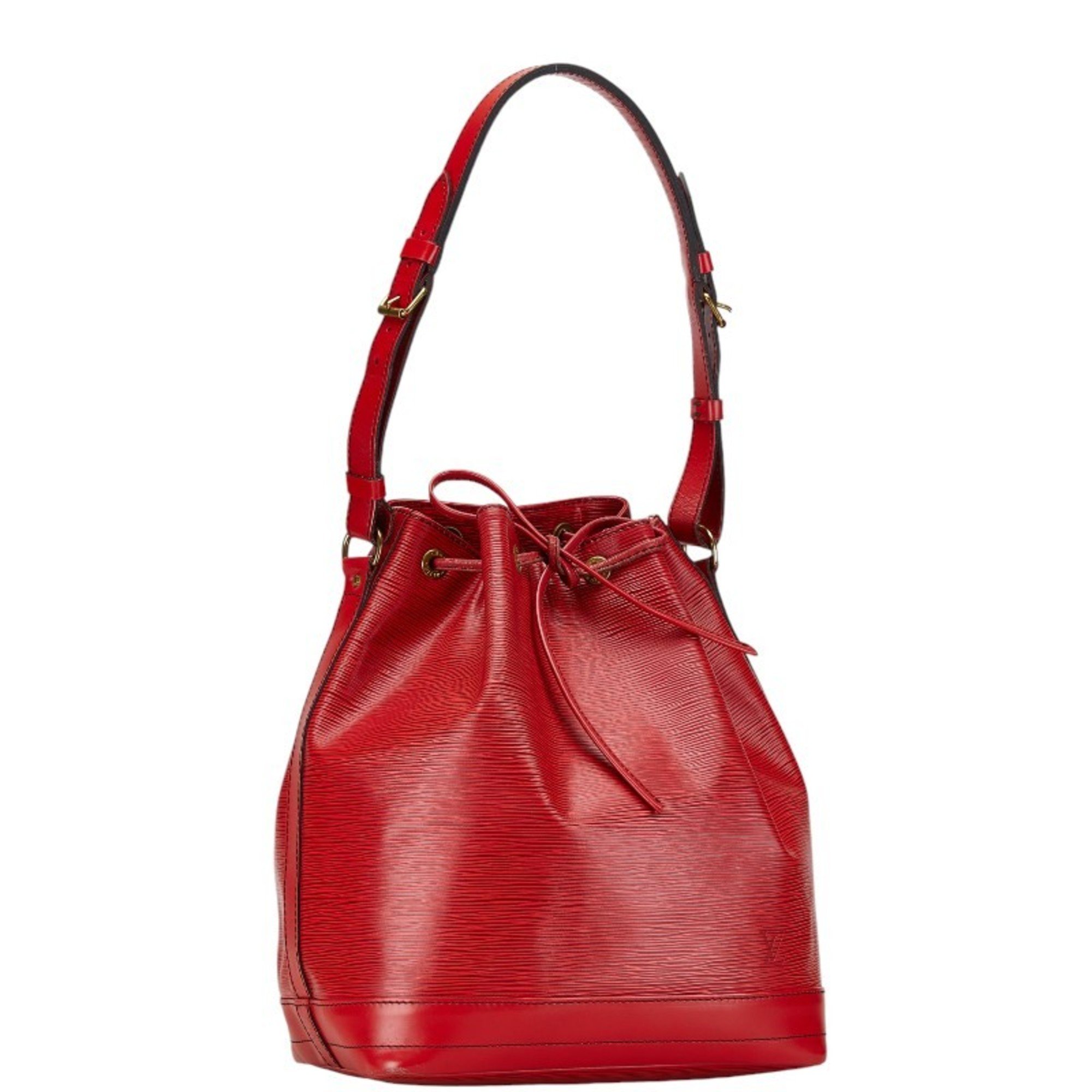 Louis Vuitton Epi Noe Shoulder Bag M44007 Castilian Red Leather Women's LOUIS VUITTON