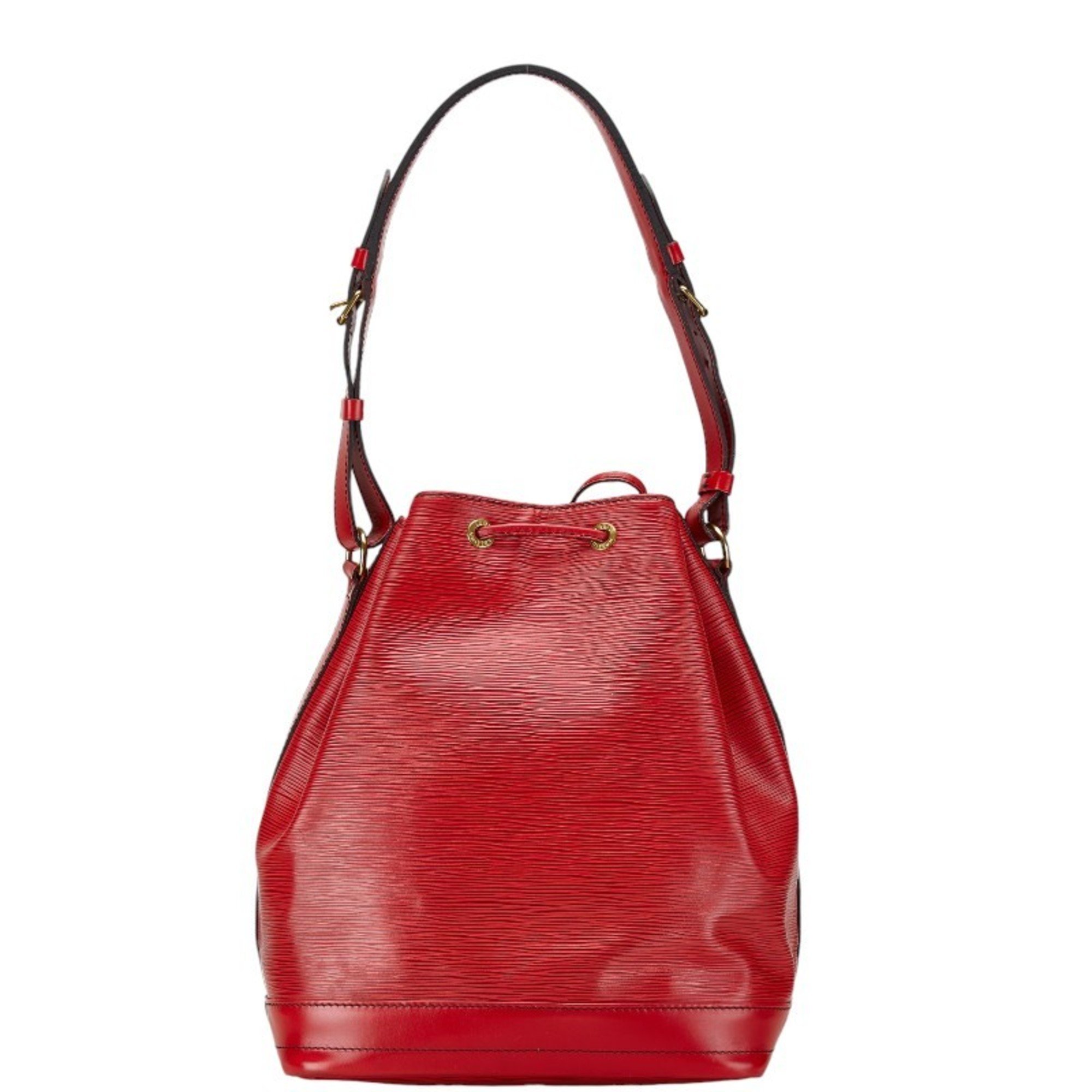 Louis Vuitton Epi Noe Shoulder Bag M44007 Castilian Red Leather Women's LOUIS VUITTON