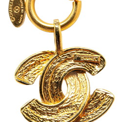 Chanel Coco Mark Matelasse Necklace Gold Plated Women's CHANEL