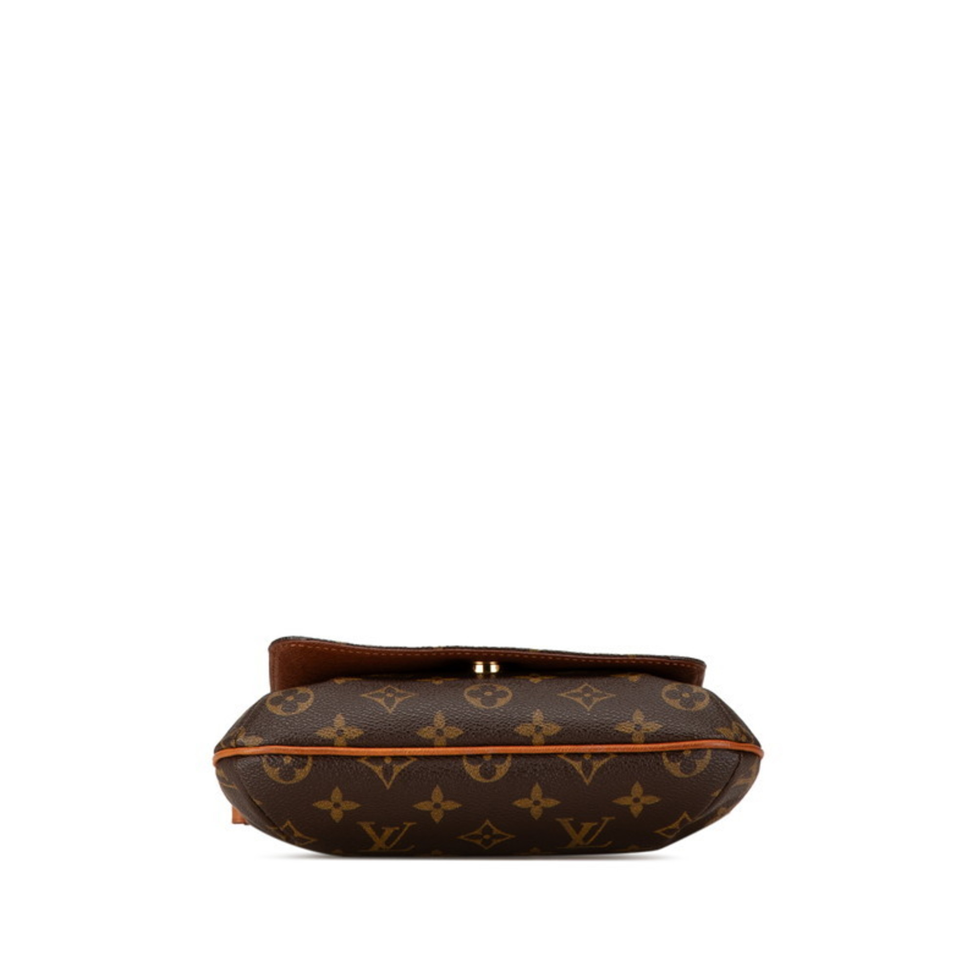 Louis Vuitton Monogram Musette Salsa Short Shoulder Bag M51258 Brown PVC Leather Women's LOUIS VUITTON