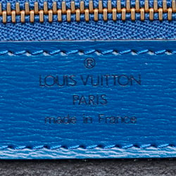 Louis Vuitton Epi Saint Jacques Tote Bag Shoulder M52265 Toledo Blue Leather Women's LOUIS VUITTON