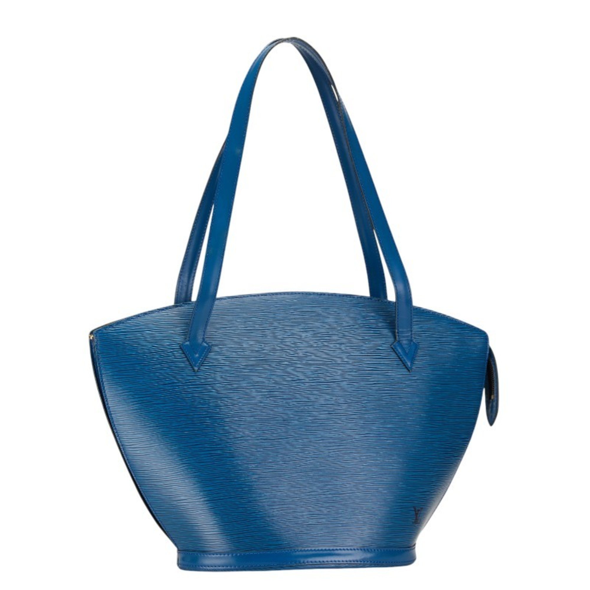 Louis Vuitton Epi Saint Jacques Tote Bag Shoulder M52265 Toledo Blue Leather Women's LOUIS VUITTON