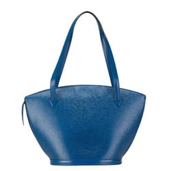 Louis Vuitton Epi Saint Jacques Tote Bag Shoulder M52265 Toledo Blue Leather Women's LOUIS VUITTON