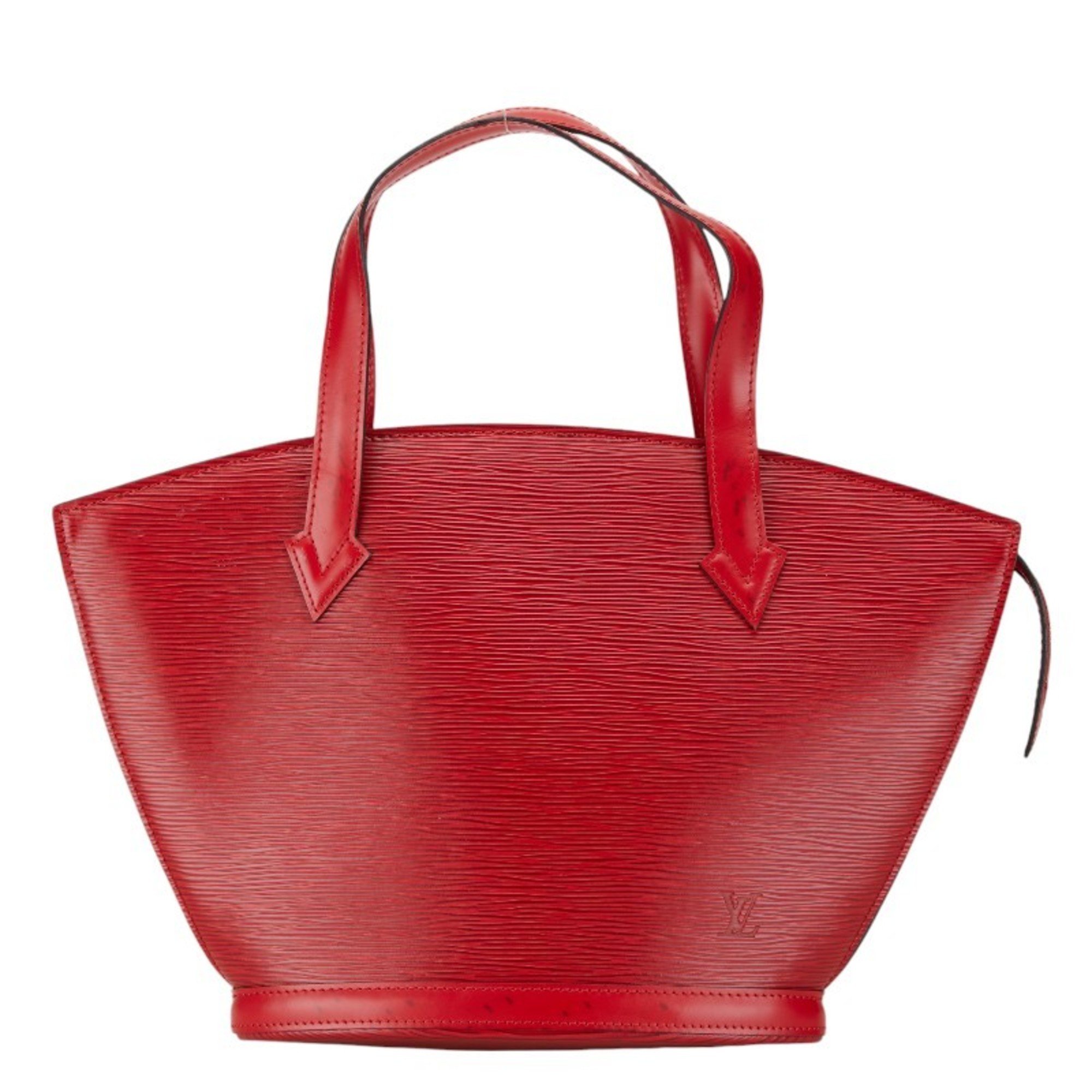 Louis Vuitton Epi Saint Jacques Handbag M52277 Castilian Red Leather Women's LOUIS VUITTON