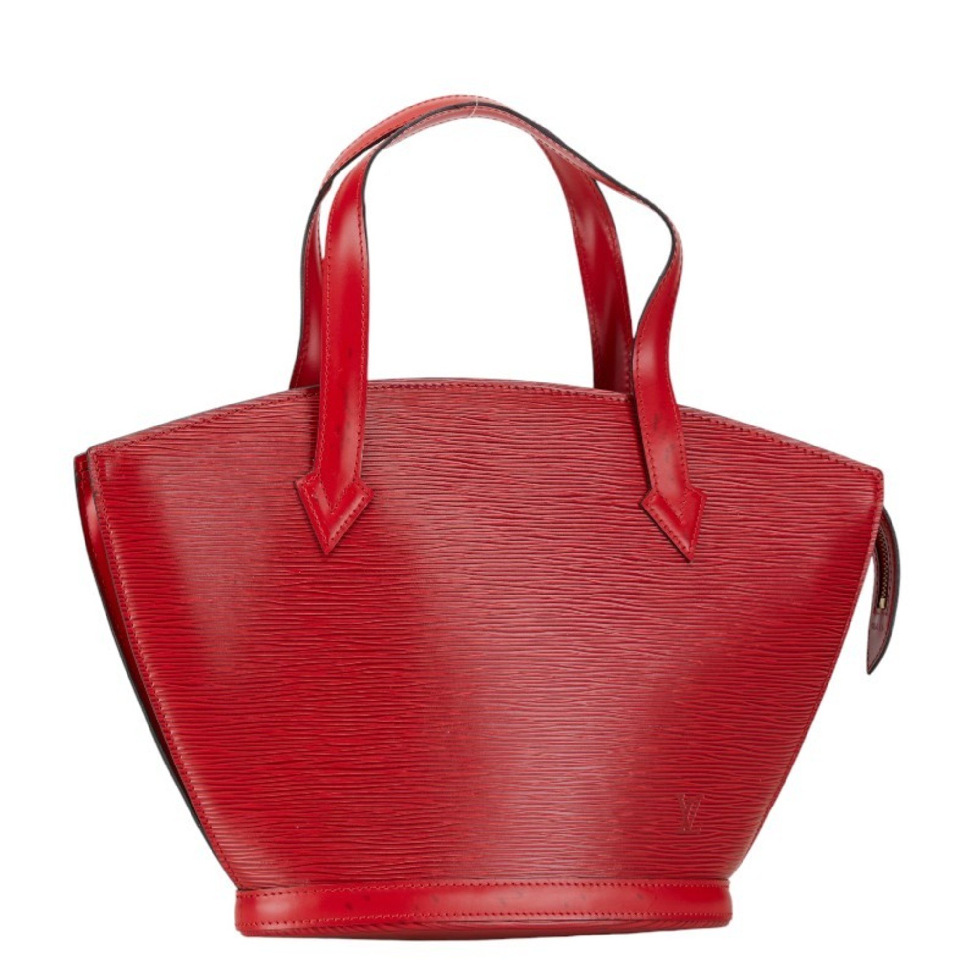 Louis Vuitton Epi Saint Jacques Handbag M52277 Castilian Red Leather Women's LOUIS VUITTON