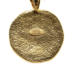 Chanel Coco Mark Sun Motif Necklace Gold Plated Women's CHANEL