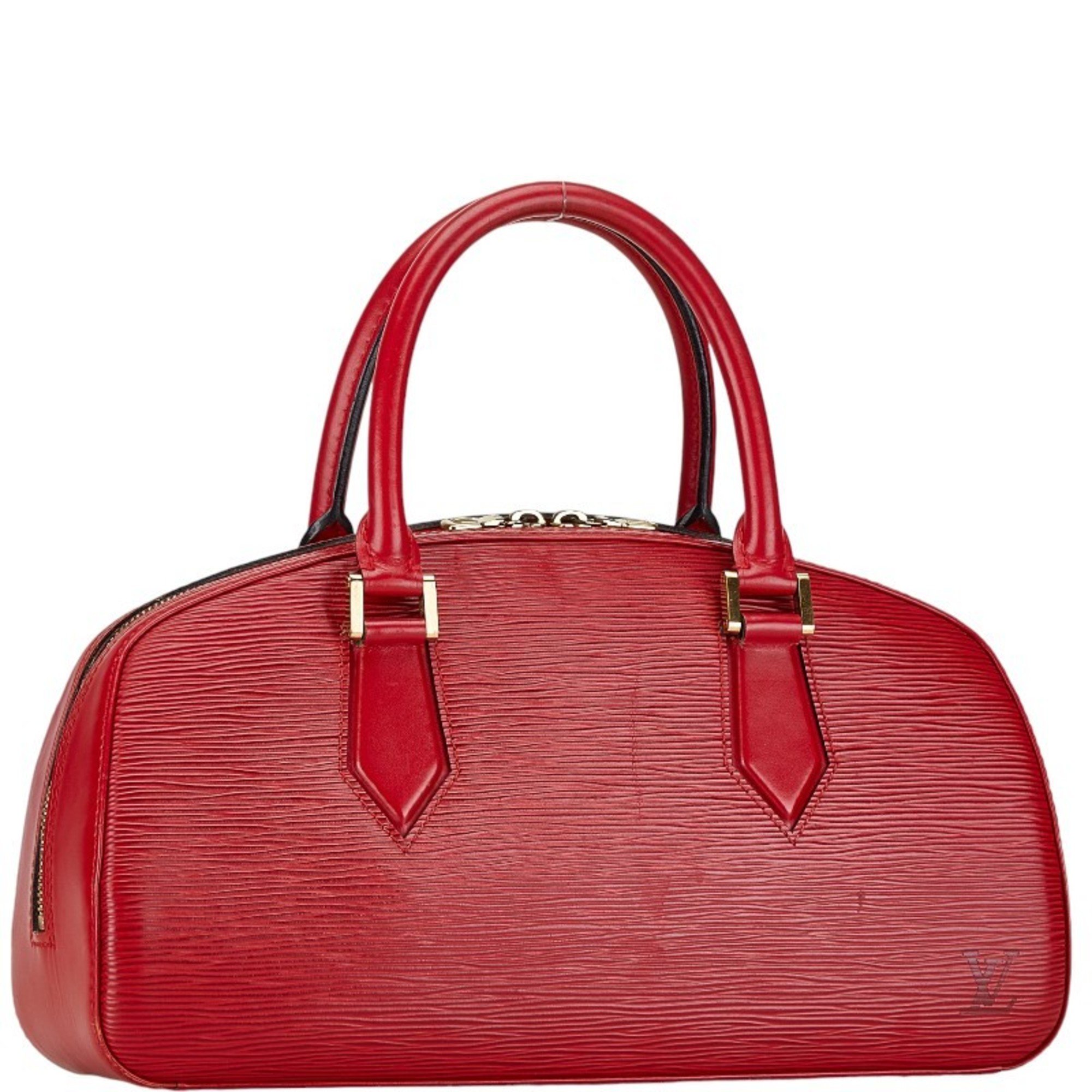 Louis Vuitton Epi Jasmine Handbag M52087 Castilian Red Leather Women's LOUIS VUITTON