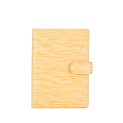 Louis Vuitton Epi Agenda PM Notebook Cover R2005A Vanille Beige Leather Women's LOUIS VUITTON