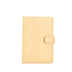 Louis Vuitton Epi Agenda PM Notebook Cover R2005A Vanille Beige Leather Women's LOUIS VUITTON