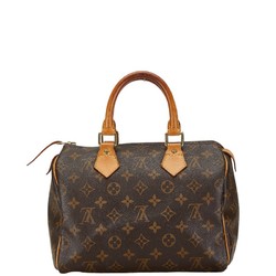 Louis Vuitton Monogram Speedy 25 Boston Bag Handbag M41528 Brown PVC Leather Women's LOUIS VUITTON