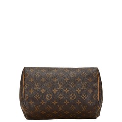 Louis Vuitton Monogram Speedy 25 Boston Bag Handbag M41528 Brown PVC Leather Women's LOUIS VUITTON