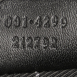 Gucci GG Canvas Bag 001 4299 Black Leather Women's GUCCI