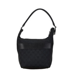 Gucci GG Canvas Bag 001 4299 Black Leather Women's GUCCI