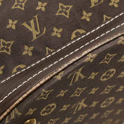 Louis Vuitton Monogram Run Bucket PM Tote Bag M95226 Ebene Canvas Leather Women's LOUIS VUITTON