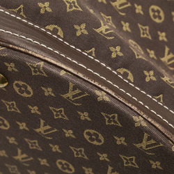 Louis Vuitton Monogram Run Bucket PM Tote Bag M95226 Ebene Canvas Leather Women's LOUIS VUITTON