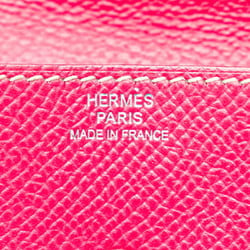 Hermes Levan Quatre Coin Case, Purse, Pink, Epsom Leather, Women's, HERMES