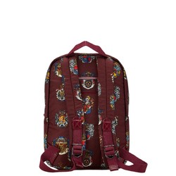 Dolce & Gabbana Backpack Bordeaux Wine Red Nylon Leather Women's DOLCE&GABBANA