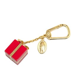 Louis Vuitton Bijoux Sac Surprise Bag Charm M66188 Red Gold Plastic Plated Women's LOUIS VUITTON