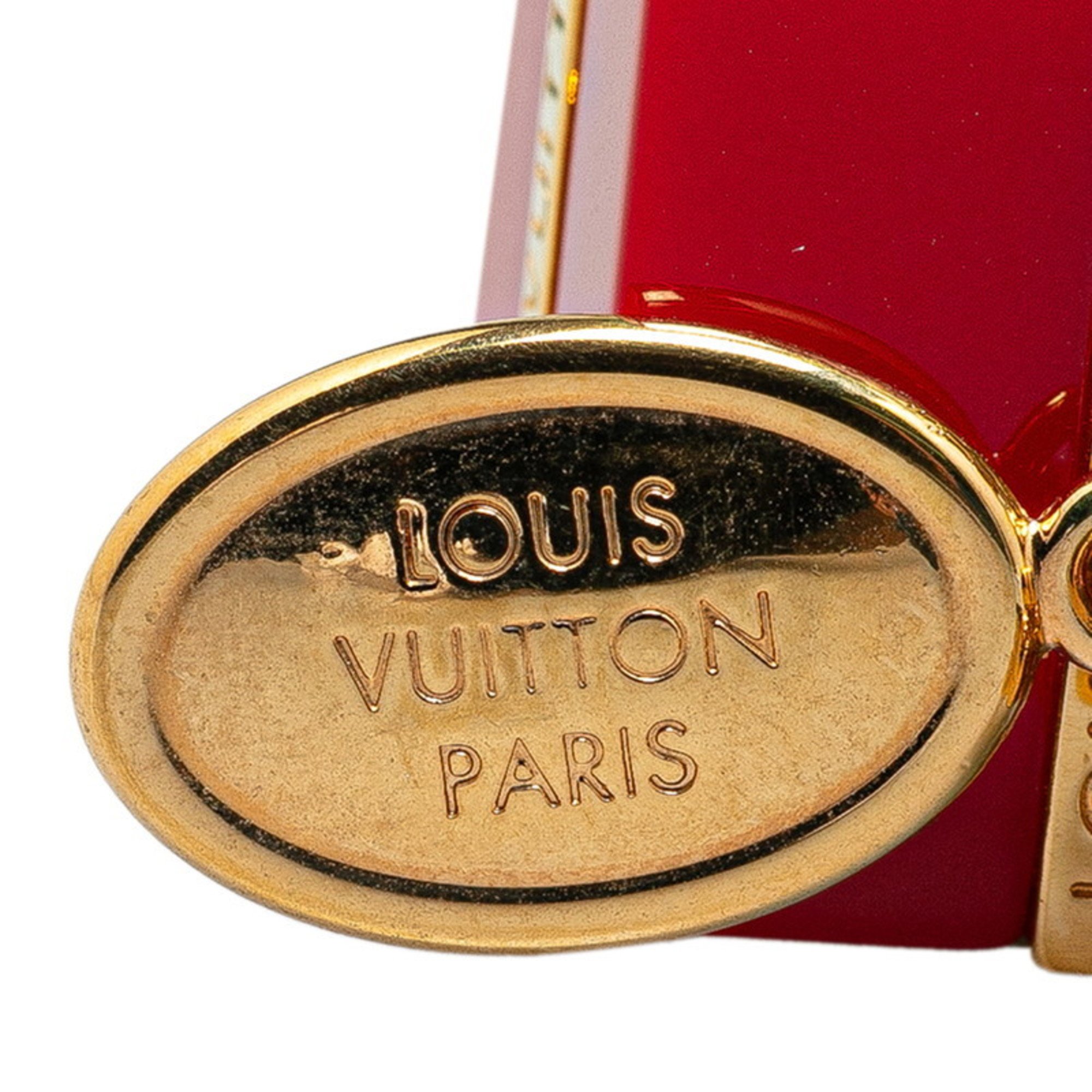 Louis Vuitton Bijoux Sac Surprise Bag Charm M66188 Red Gold Plastic Plated Women's LOUIS VUITTON