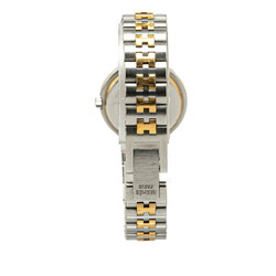 Hermes Profile Watch Quartz Ivory Dial Stainless Steel Plated Women's HERMES