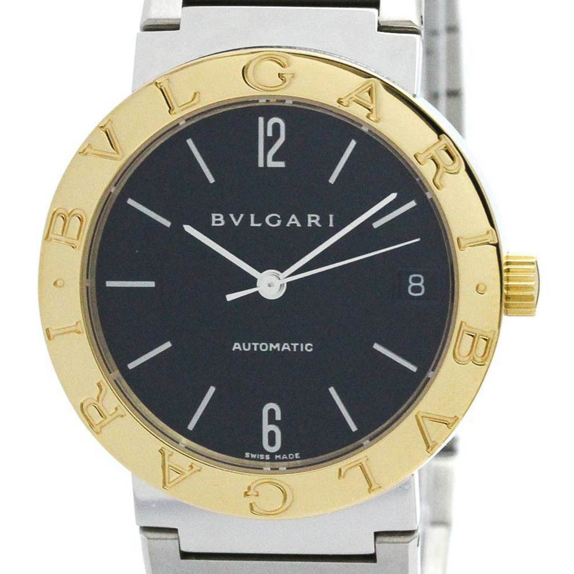 BVLGARI BVLGARI-BVLGARI 18K Gold Steel Automatic Watch BB33SG AUTO BF575787