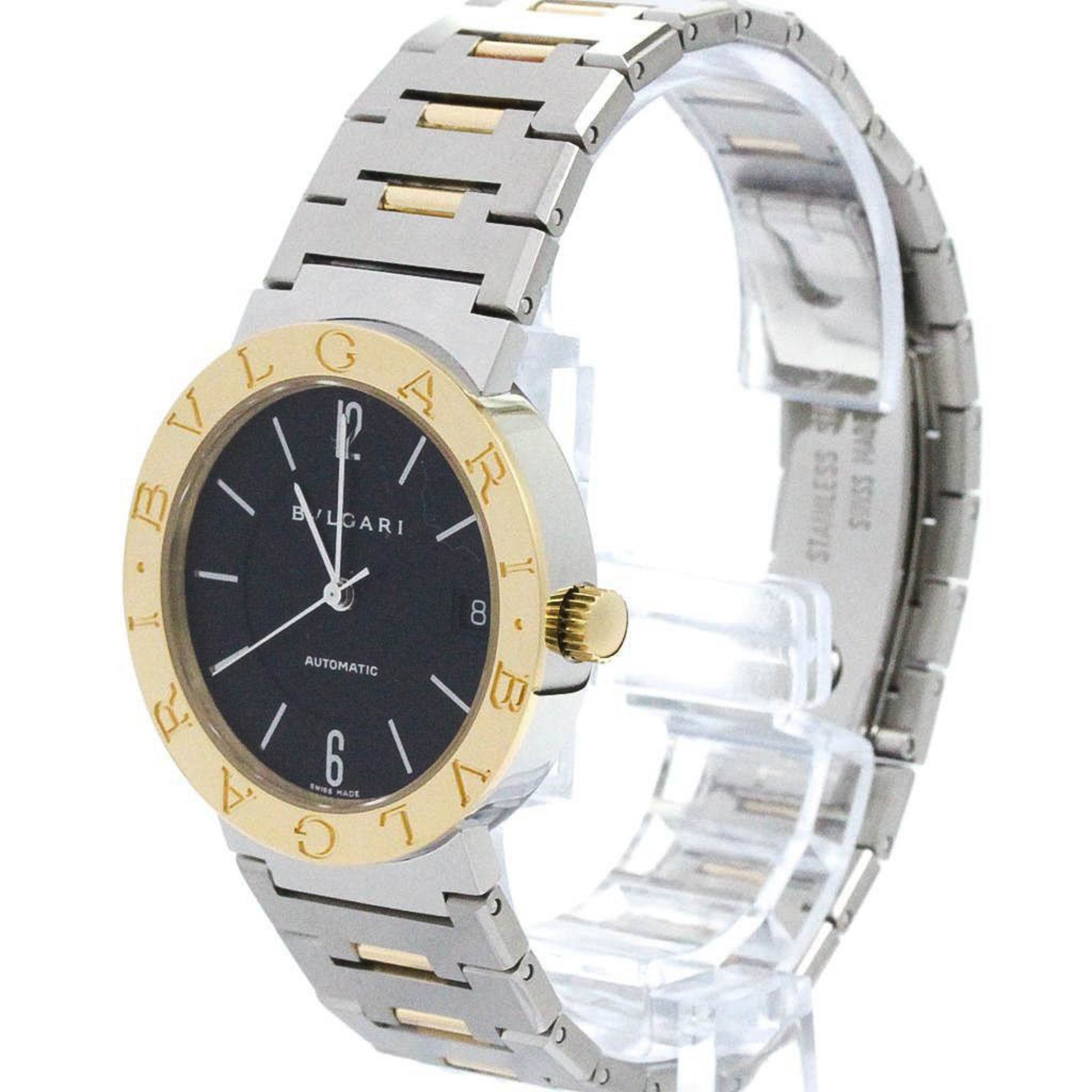 BVLGARI BVLGARI-BVLGARI 18K Gold Steel Automatic Watch BB33SG AUTO BF575787