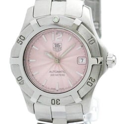 Polished TAG HEUER Aquaracer Steel Automatic Ladies Watch WN2310 BF563946