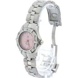 Polished TAG HEUER Aquaracer Steel Automatic Ladies Watch WN2310 BF563946