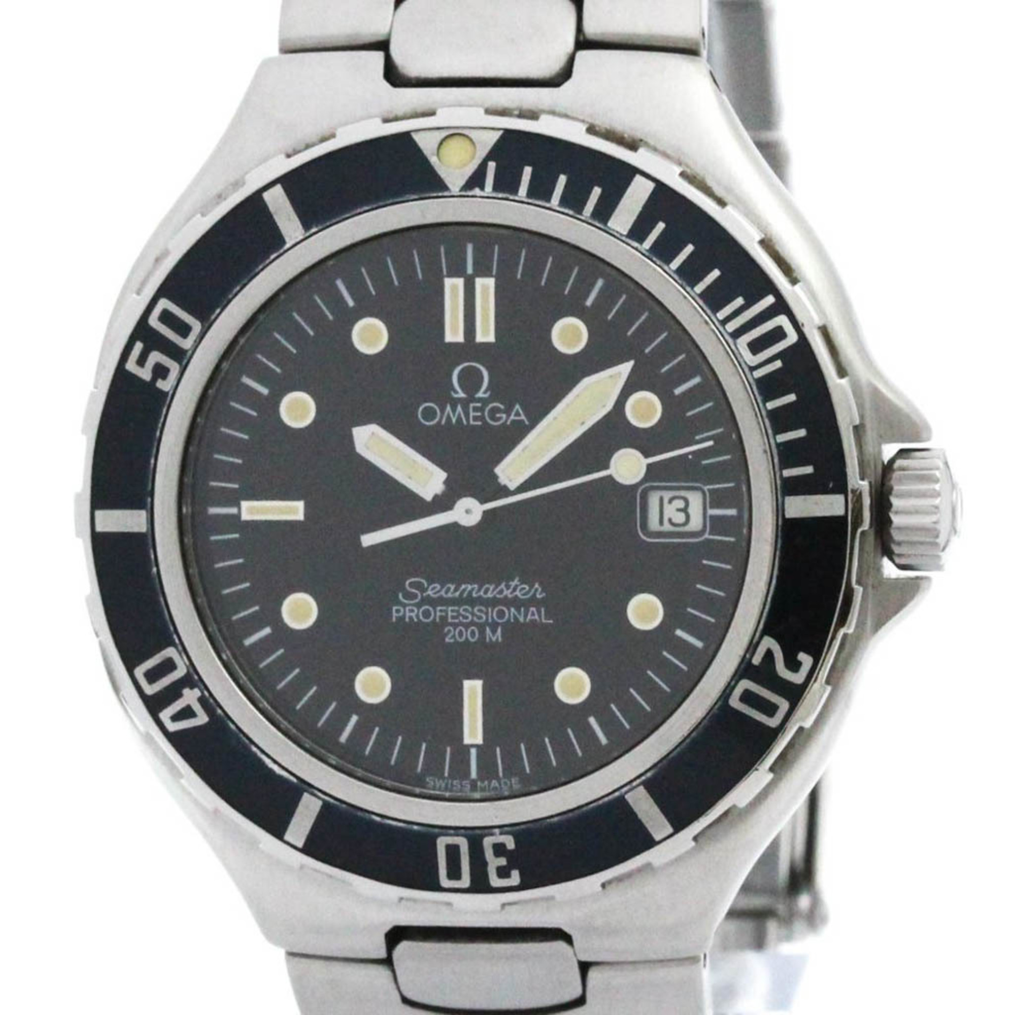 Polished OMEGA Seamaster Professional 200M Quartz Mens Watch 396.1052 BF576097