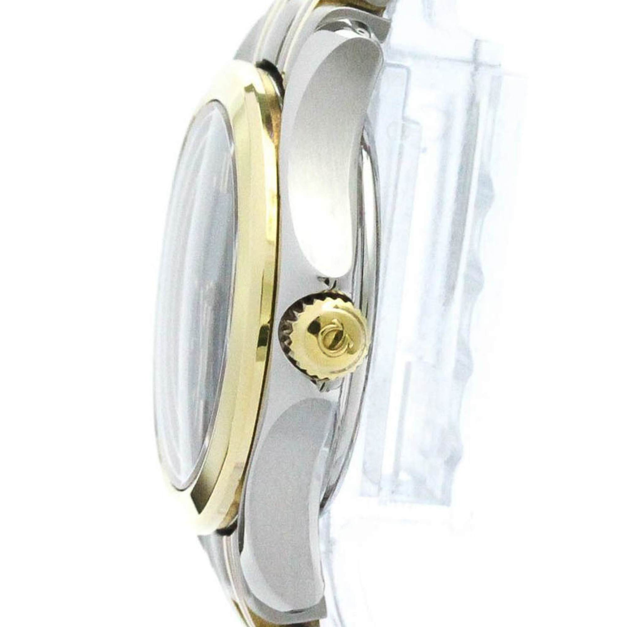 Polished OMEGA Seamaster 18K Gold Steel Quartz Ladies Watch 2411.80  BF570433