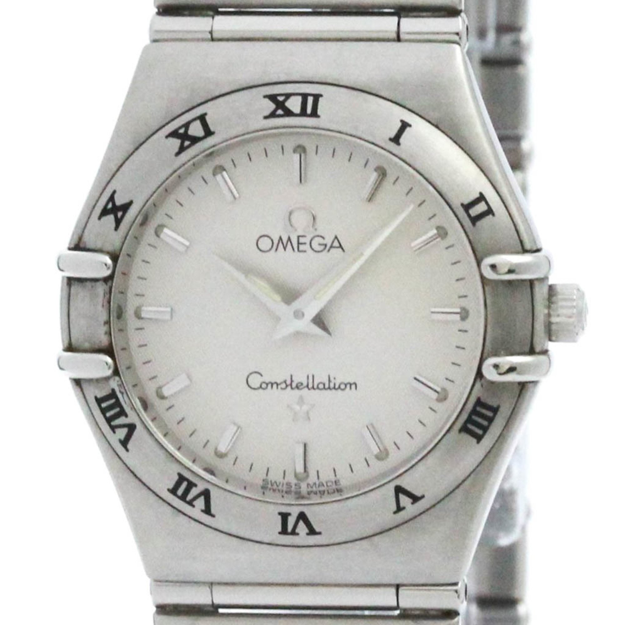 Polished OMEGA Constellation Steel Quartz Ladies Watch 1572.30 BF576078