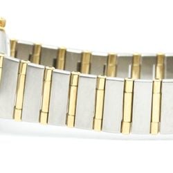 Polished OMEGA Constellation Diamond 18K Gold Steel Watch 1367.10 BF575760