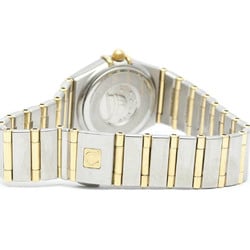 Polished OMEGA Constellation Diamond 18K Gold Steel Watch 1367.10 BF575760