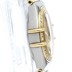 Polished OMEGA Constellation Diamond 18K Gold Steel Watch 1367.10 BF575760