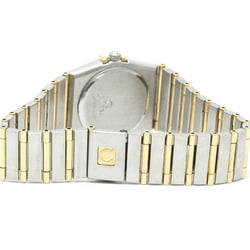 Polished OMEGA Constellation 18K Gold Steel Ladies Watch 795.1080 BF575796