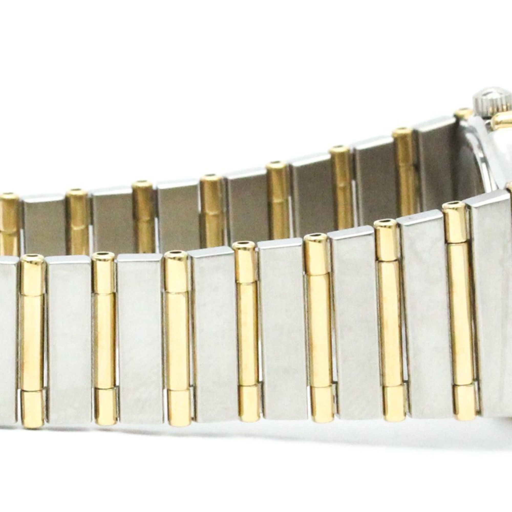 Polished OMEGA Constellation 18K Gold Steel Ladies Watch 795.1080 BF575796