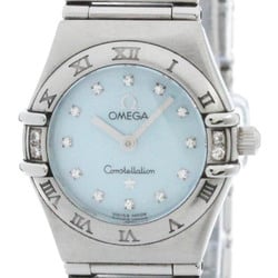 Polished OMEGA Constellation Diamond MOP Quartz Ladies Watch 1562.85 BF575761