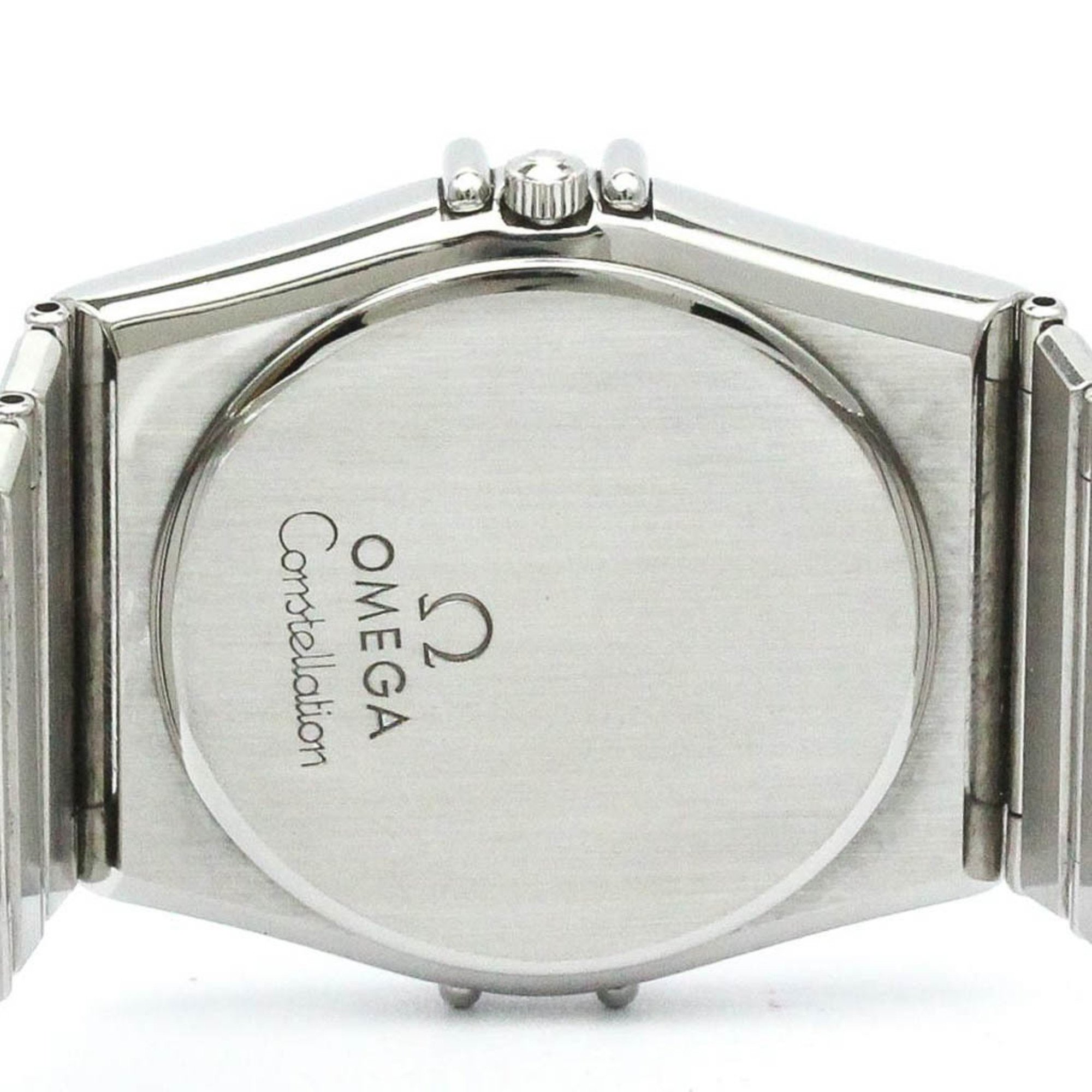 Polished OMEGA Constellation Stainless Steel Quartz Mens Watch 396.1070 BF575789