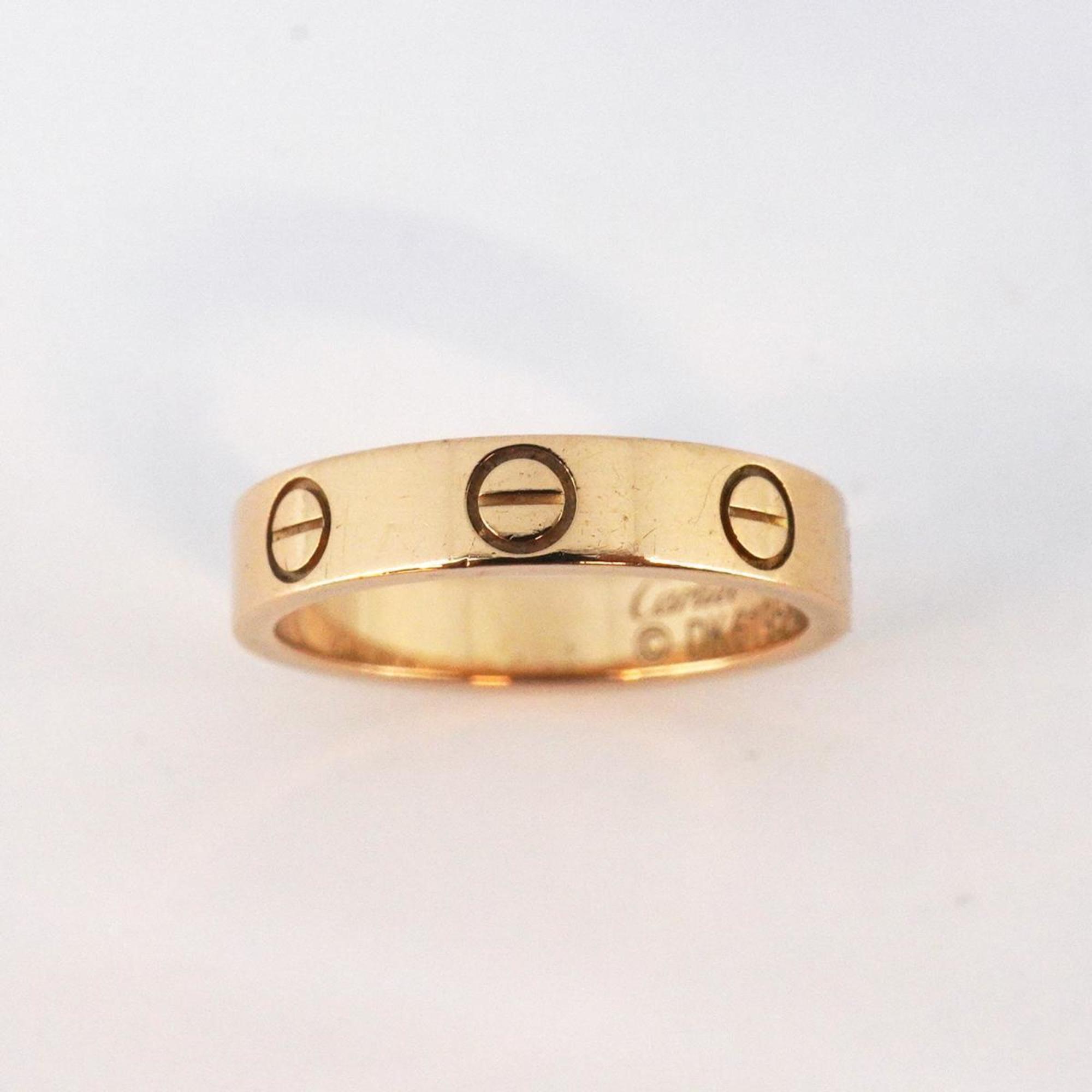 Cartier Ring Love K18PG Pink Gold Ladies