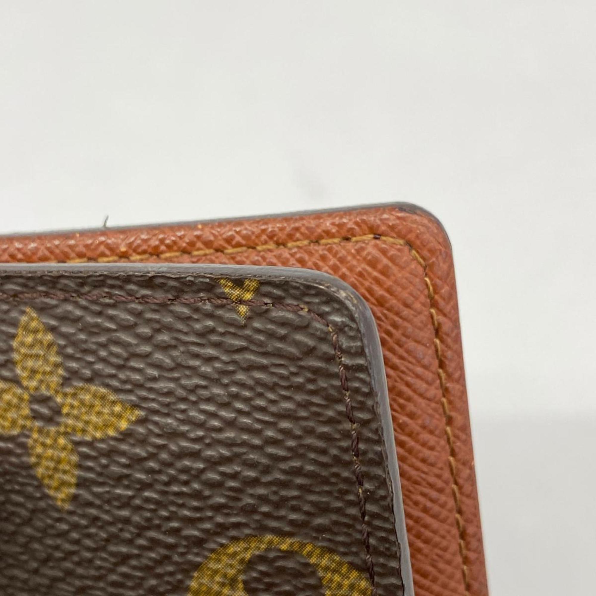 Louis Vuitton Notebook Cover Monogram Agenda PM R20005 Brown Men's Women's