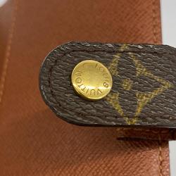 Louis Vuitton Notebook Cover Monogram Agenda PM R20005 Brown Men's Women's