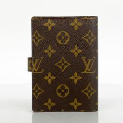 Louis Vuitton Notebook Cover Monogram Agenda PM R20005 Brown Men's Women's