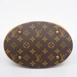 Louis Vuitton Tote Bag Monogram Bucket PM M42238 Brown Ladies